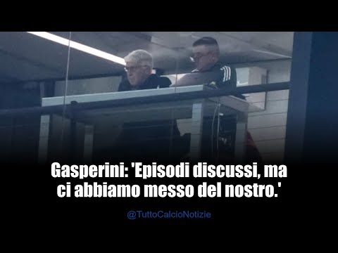Video Roma ko: Gasperini parla del clamoroso errore