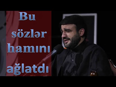 Haci Ramil ağlayaraq Xanım Zəhradan danışıb qəlbləri titrətdi