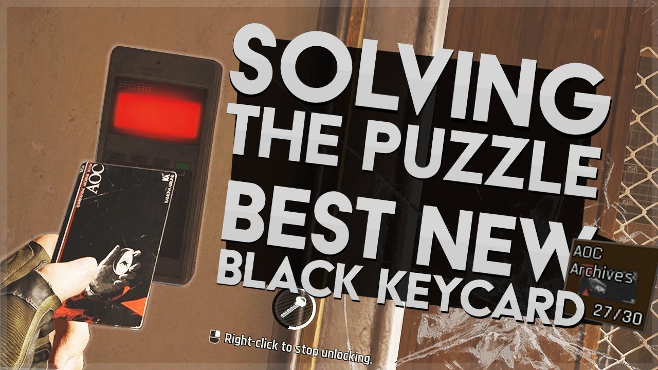 SOLVING the AIRPORT PUZZLE - NEW BLACK KEYCARD in Arena Breakout
