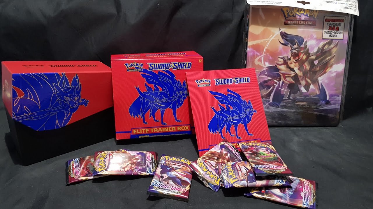 Unboxing Pokemon Trading Card Game Sword And Shield Elite Trainer Box Youtube Unboxing Pokemon Trading Card Game Sword And Shield Elite Trainer Box Youtube