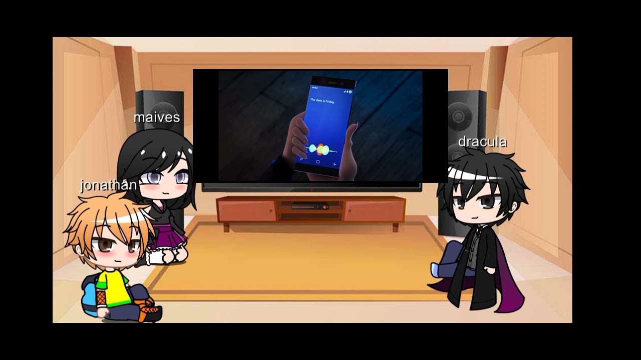 past hotel transylvania react to the future part 3