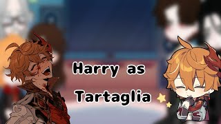 Harry Potter react to Harry Potter as Tartaglia ||1/1||