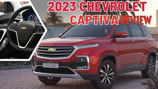 Chevrolet Captiva 2023 Review English | Full Options | Test Drive | Interior | Dubai, UAE - Ucars screenshot 3