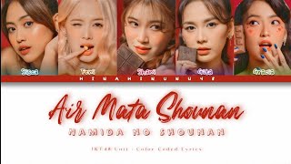 JKT48 - Air Mata Shounan (Namida no Shounan) | Color Coded Lyrics Senior Ver.