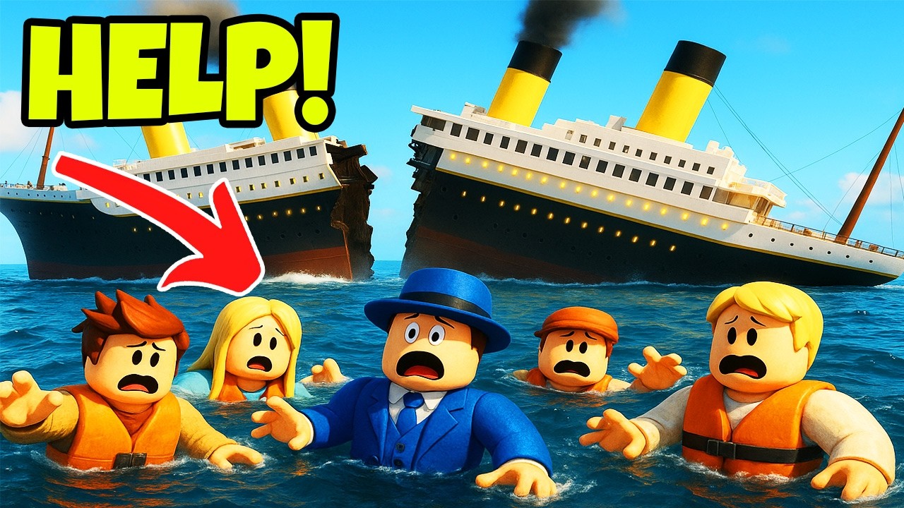 Можно ли спасти ВСЕХ ПАССАЖИРОВ тонущего «Титаника» в Roblox?
