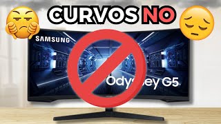 🚫 Los MONITORES CURVOS son BASURA 🚮 | ¡¡NO los compres para JUGAR!!