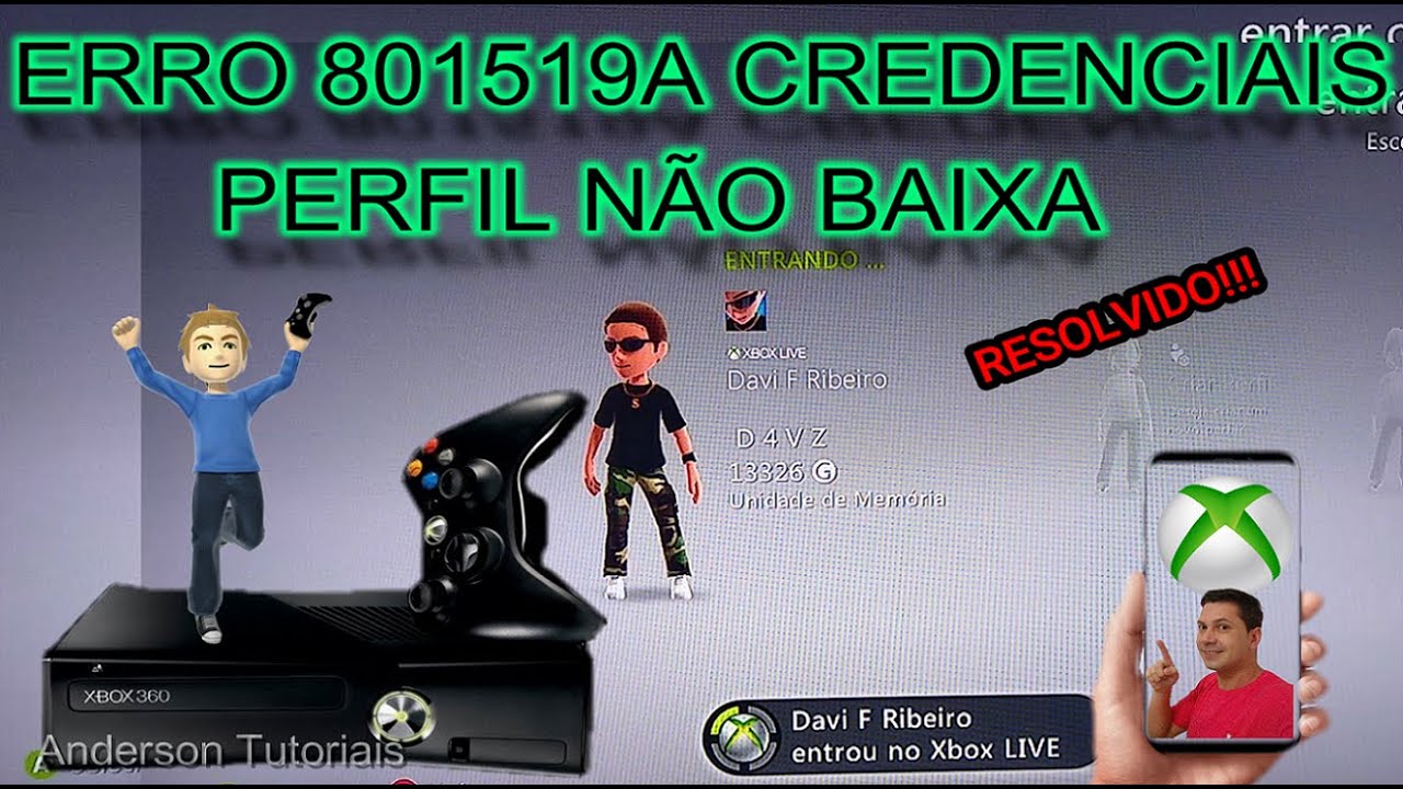 ERROR 8015190 Xbox 360 PROFILE WON'T DOWNLOAD. THERE IS A PROBLEM