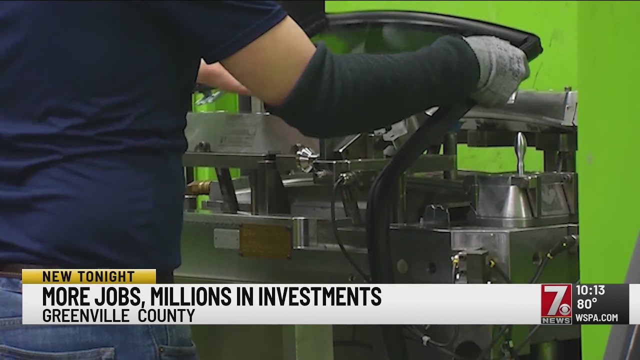 Jobs coming to Greenville County YouTube