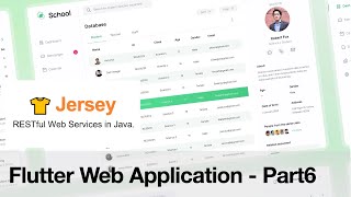 School management system with #flutter Part6, create java Jersey project Restful api