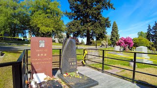 How to Get to Bruce Lee's Grave Site at Lake View Cemetery + Visit to Volunteer Park in Seattle