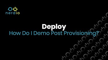 How to Demo Post Provisioning - Deploy (Nerdio Accelerate Series for MSPs)