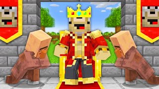 Je deviens le ROI des Villageois sur Minecraft !