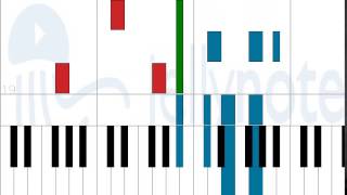 Video thumbnail of "How to play Cancão do Mar (Solidão) by Amália Rodrigues on Piano Sheet Music"