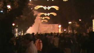 H Athina kaigetai, 8-12-2008 Akadimias video 2, Greek Riots, Athens 12 December 2008