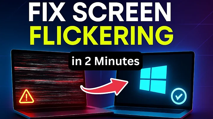 How To Fix Screen Flickering Windows 10 ( 2025 ) - Step by Step