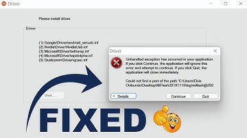 MiFlash Tool: Unhandled Exception Has Occurred In Your Application | Fixed 💯