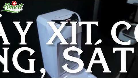 Máy xịt cồn tự động, Sát khuẩn | nhập khẩu từ Hàn quốc