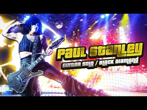LAST MUSIC LIVE SHOW EVER!!! KISS - Paul Stanley Guitar Solo / Black Diamond - DEDE4EVER