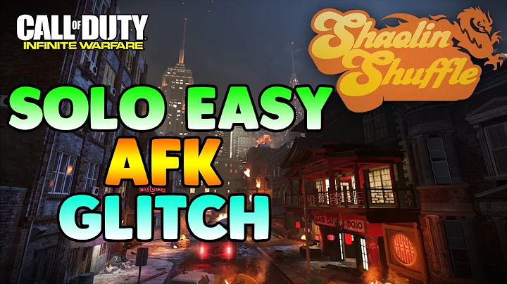 *NEW* AFK JUMP-IN SOLO/TEAM GLITCH ON SHAOLIN SHUFFLE 1.14 - UNLIMITED ROUNDS COD INFINITE WARFARE