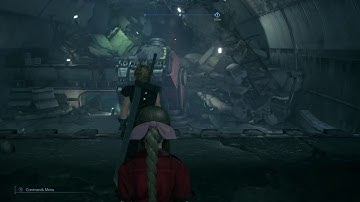 Final Fantasy Remake - Ch.9 Take The Shortcut: Collapsed Expressway Moogle Medal Location (2020)