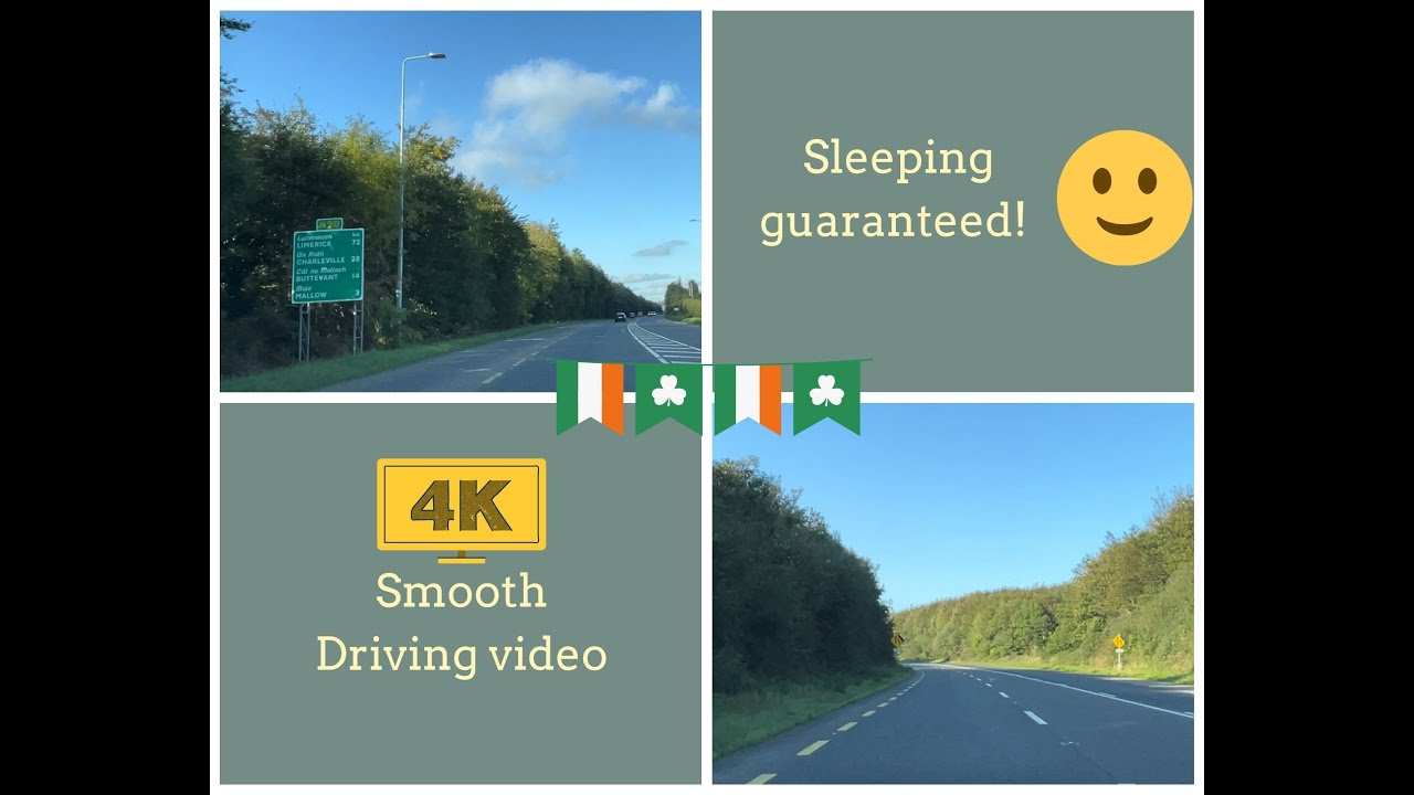 Smooth driving in Cork County | From Blackpool to Mallow | Sleeping guaranteed : )