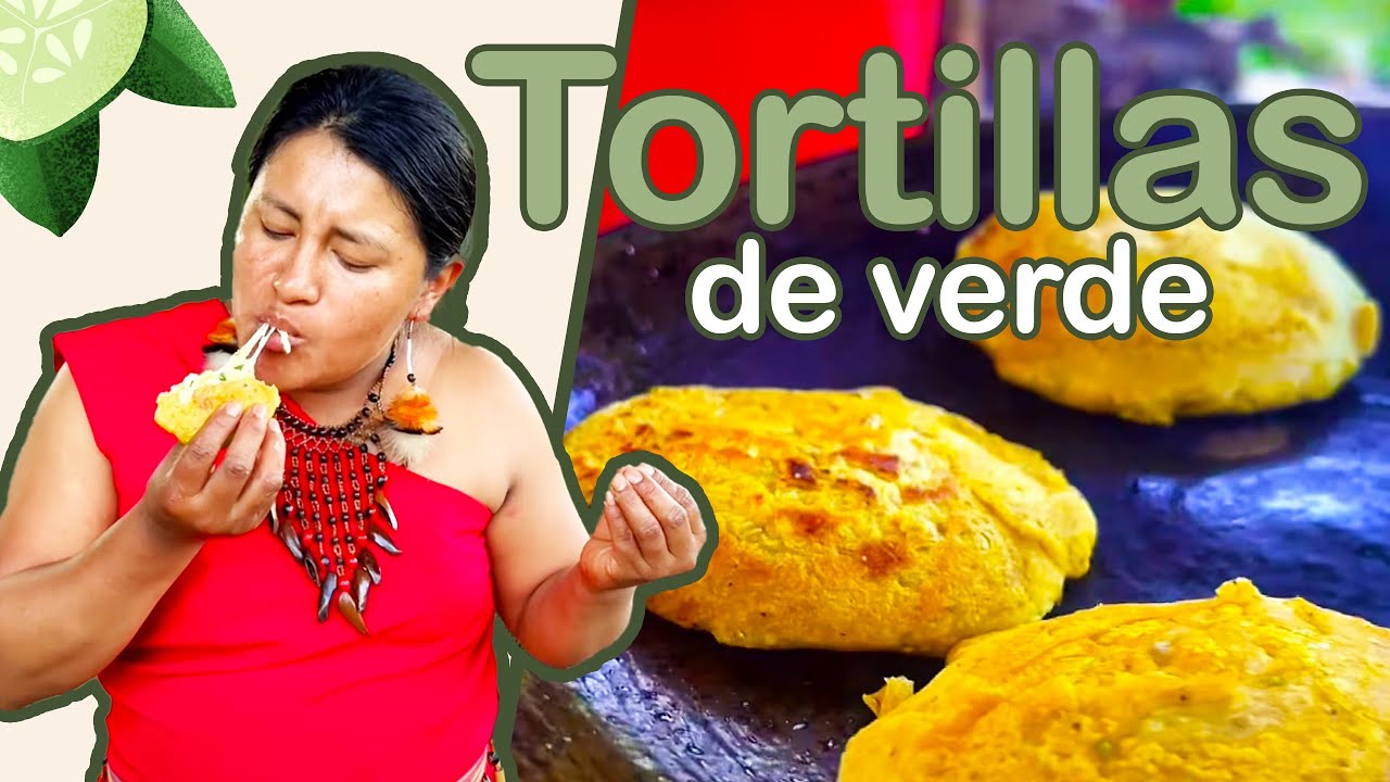 TORTILLAS de platano verde con CAFE ☕✅🤤 | Recetas de la Abuela