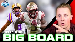 Cody Carpentier's 2024 NFL Draft Big Board: Top 100 Prospects | The Draft Rankings