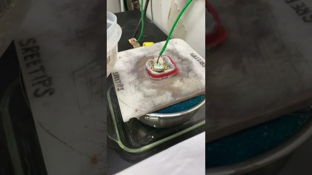 Pure Silver Crystal Growth Day 2