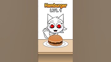 Hamburger Level1 vs Level50