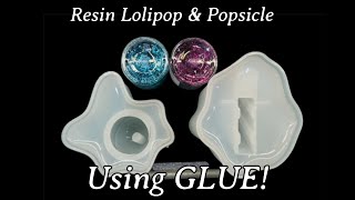 #365 Suspend Your Glitter With Glue In A Resin Melting Popsicle and Lollipop!