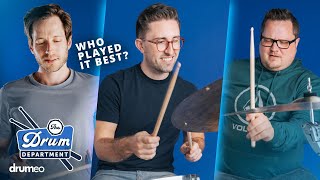 3 Drummers, 1 Song: Who Played It Best? | The Drum Department 🥁 (Ep.31)