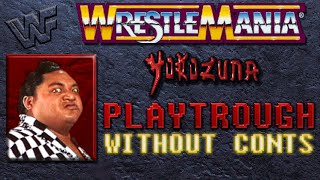 WWF Wrestlemania: The Arcade Game (Yokozuna) Playthrough. 