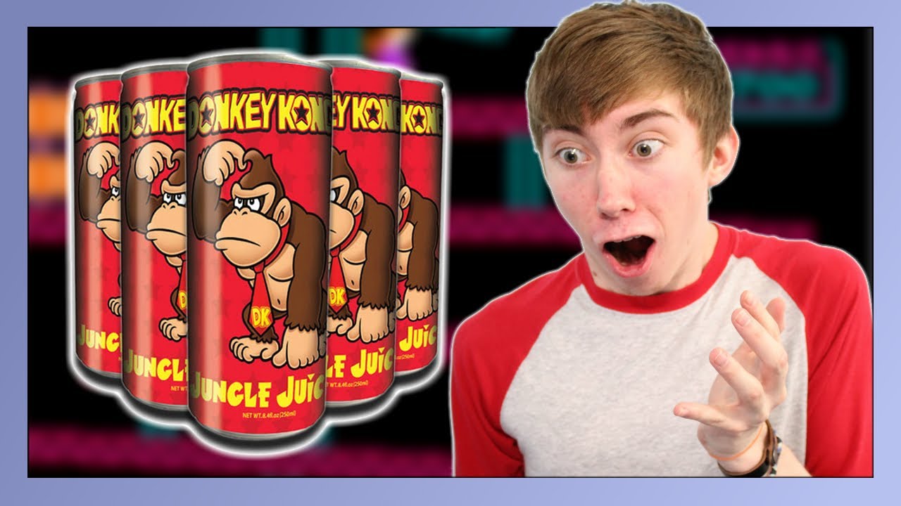 DONKEY KONG ENERGY DRINK YouTube