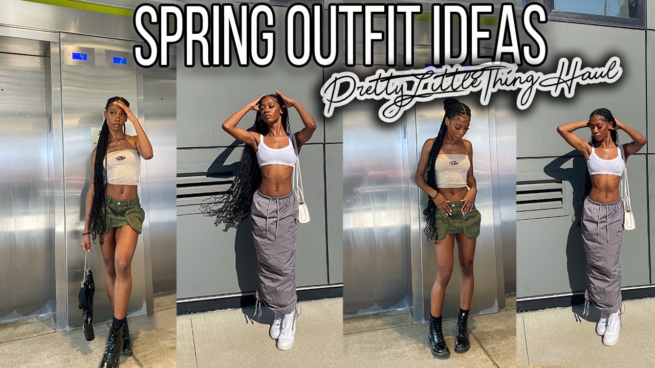 Spring Outfit Ideas 2023 ft. PRETTYLITTLETHING | Naomi Amber