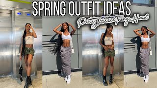 Spring Outfit Ideas 2023 ft. PRETTYLITTLETHING | Naomi Amber