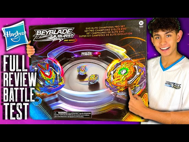 Burst into Battle with the Beyblade Burst Pro Series Elite Champions Pro  Set - The Toy Insider