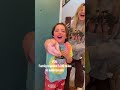 His reaction 🥹🥹🥹