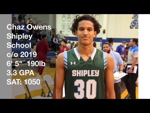 CHAZ OWENS Highlights (Shipley School c/o 2019, Team PYO AAU)