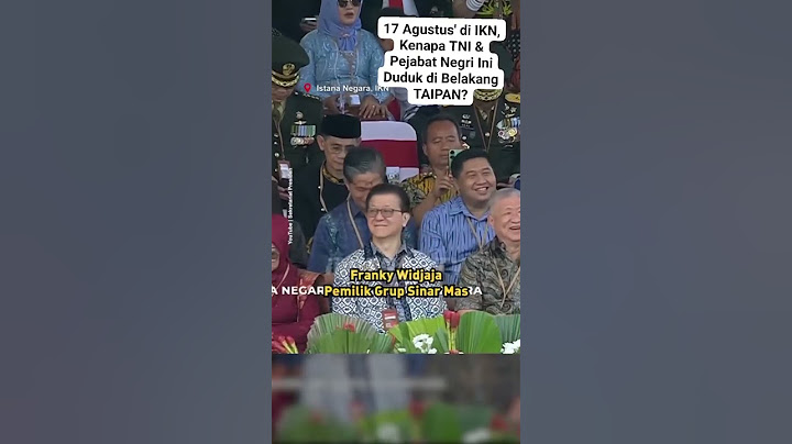Taipan 9 Naga Pemilik IKN duduk di depan- yang lain di belakang saja