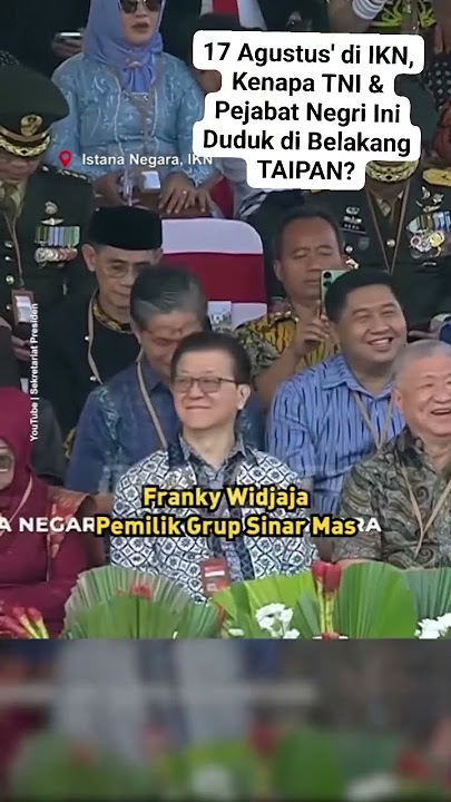 Taipan 9 Naga Pemilik IKN duduk di depan- yang lain di belakang saja