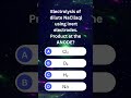 Electrolysis of Aqueous NaCl — Product at the Anode? | Electrochemistry | A-Level Chemistry
