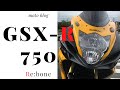 【モトブログ＃1】Suzuki　Gsx -R 750　京都〜福井（イカ丼）
