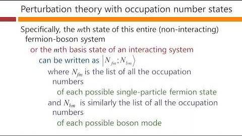 Rewriting perturbation theory – David Miller