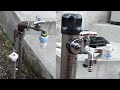 札幌市西区散水栓交換　屋外散水栓水漏れ修理です。　＃散水栓水漏れ修理　＃外の水道交換　＃水抜き栓交換　＃DIY