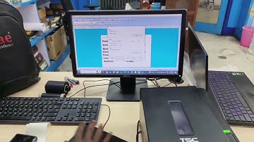 TSC Barcode printer barcode label printing through Excel sheet.