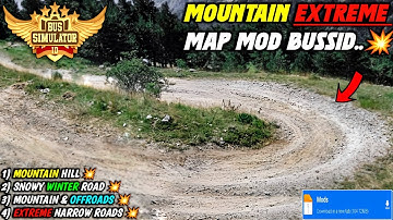 Map Mod Bussid 4.2 - Released 4 Extreme Mountain map Mod For Bus Simulator Indonesia।Bussid Mod Map
