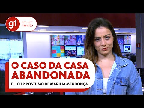 g1 em 1 minuto no yt: Casa abandonada, músicas póstumas de Marília Mendonça e a licença PETernidade