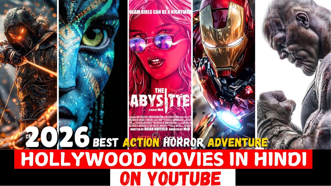 Top 10 Best Hollywood Adventure Movies On YouTube in Hindi | Hollywood Action Movies in Hindi 2025