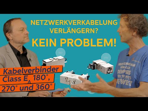 Netzwerkverkabelung leicht verlängert | Mit den Kabelverbindern der Klasse EA von Metz Connect Netzwerkverkabelung leicht verlängert | Mit den Kabelverbindern der Klasse EA von Metz Connect