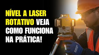 NÍVEL A LASER ROTATIVO: Porque o Nível a laser Rotativo é o mais Desejado? Agrimensura e Topografia screenshot 4